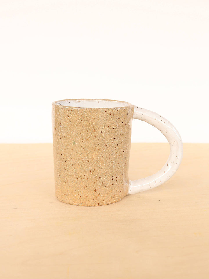 Handmade Ceramic Colorblock Mug - 10 oz