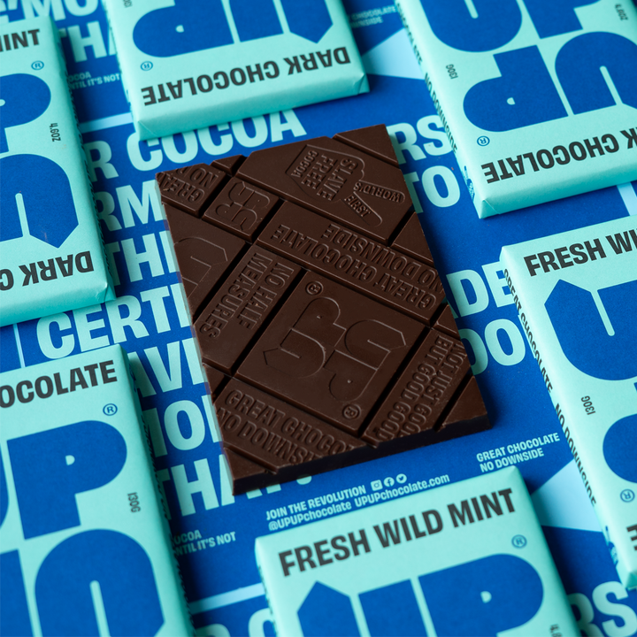 Wild Mint Dark Chocolate Bar