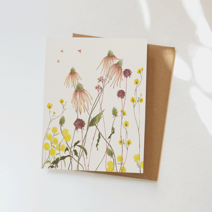 Garden Flowers Greeting Card