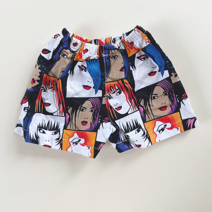 Graphic Shorts Sz 6-12 mo