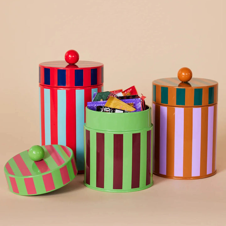 Striped Canisters