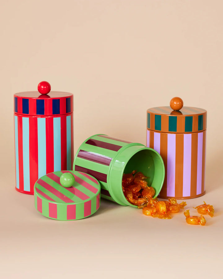 Striped Canisters