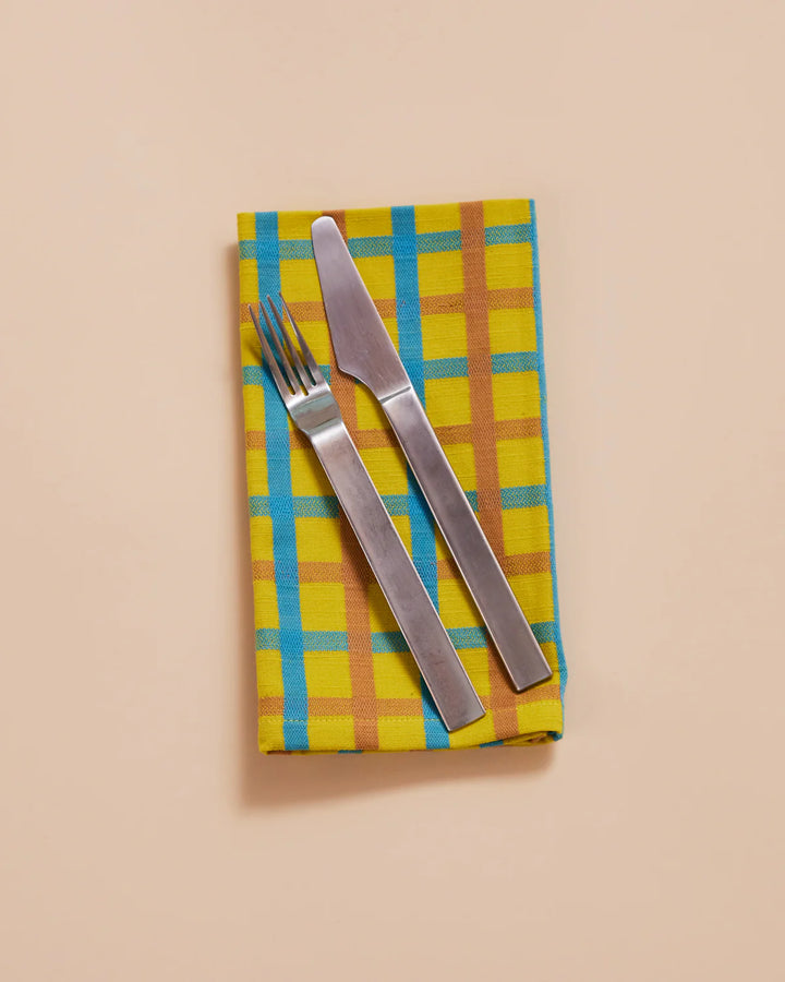 Woven Plaid Napkins