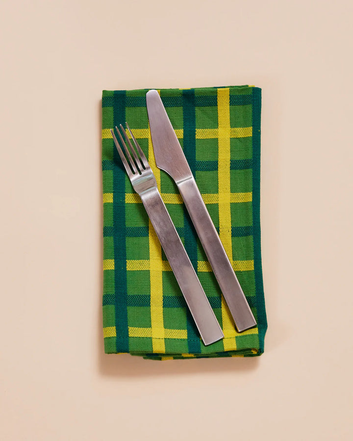 Woven Plaid Napkins