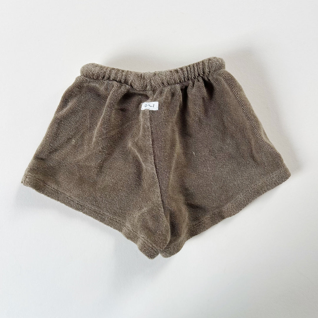 Organic Zoo Terry Shorts Sz 12 mo