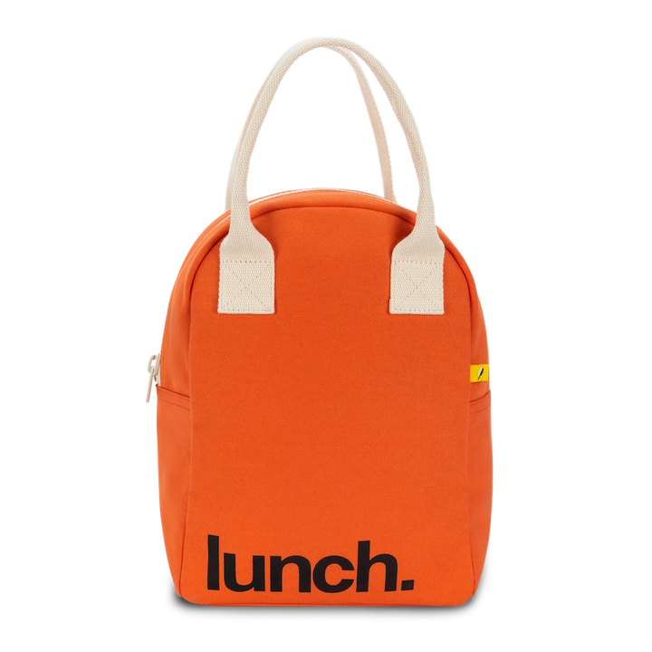 Zipper Lunch Bag - Poppy 'Lunch'