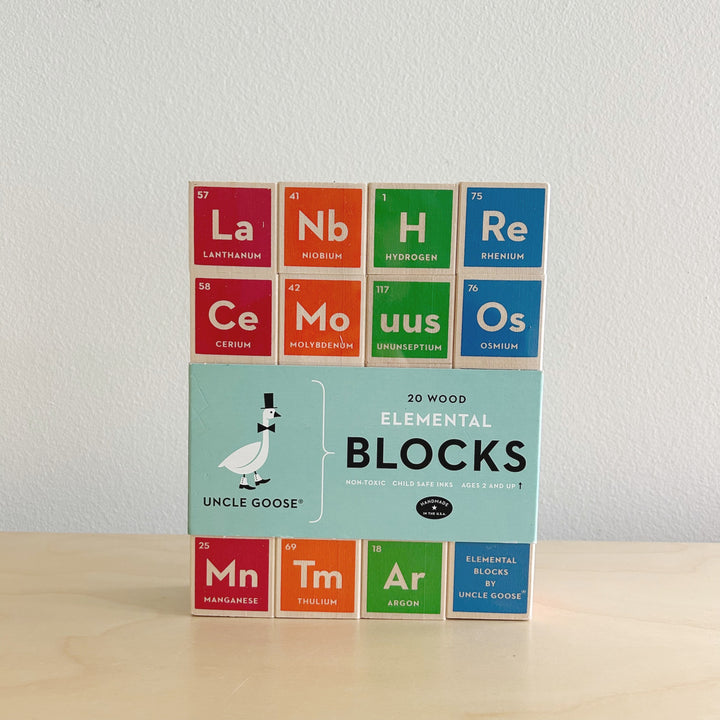 Uncle Goose Elemental Blocks