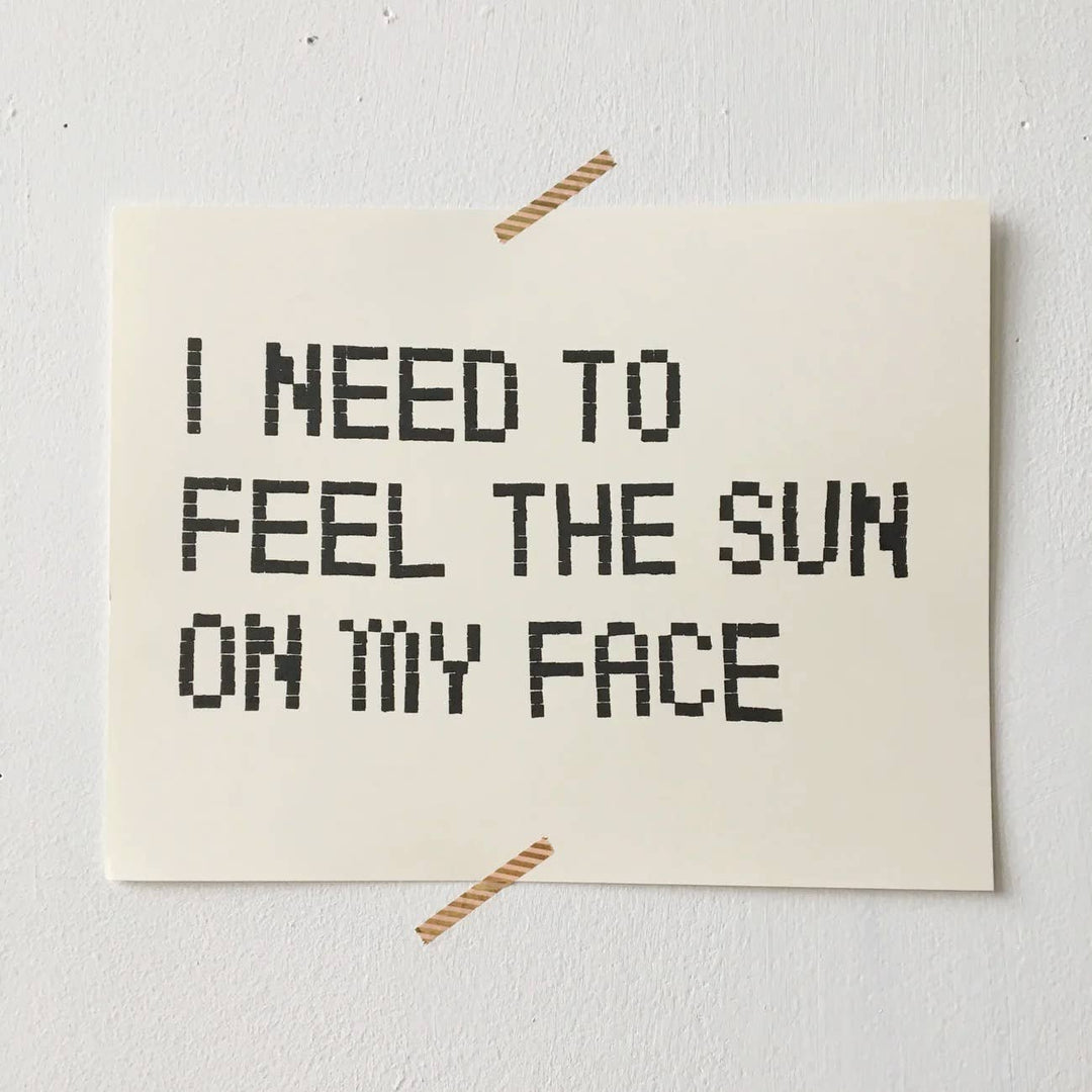 Feel the Sun Print