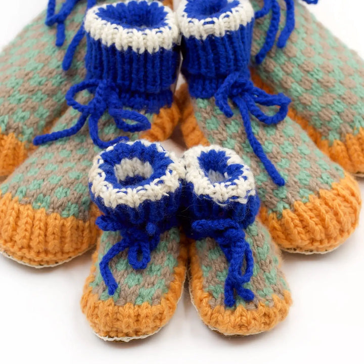 Alpaca Handknit Slippers