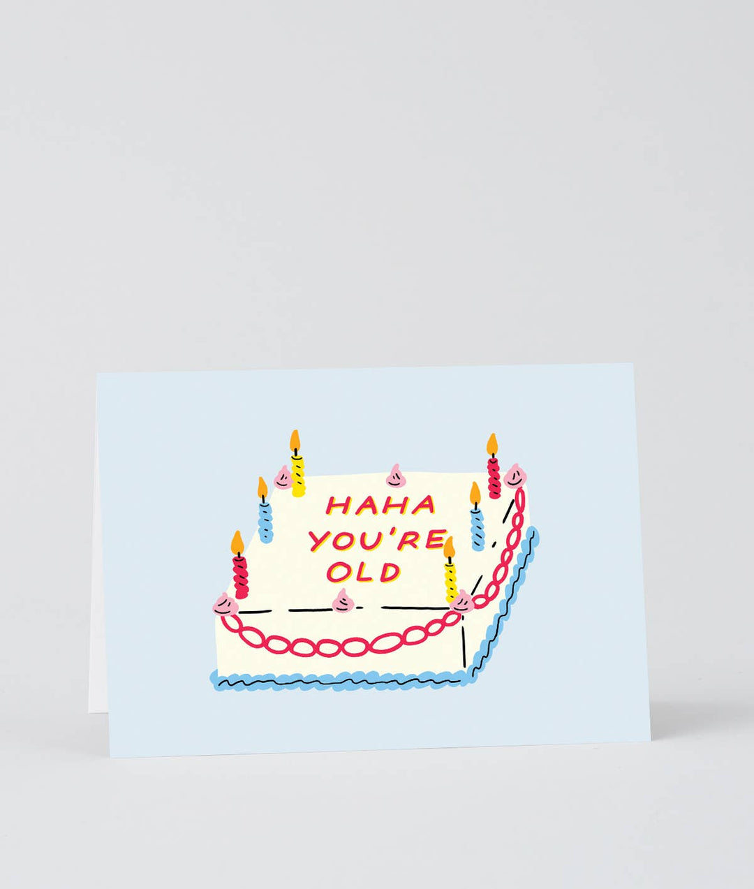 Haha Cake Greetings Card