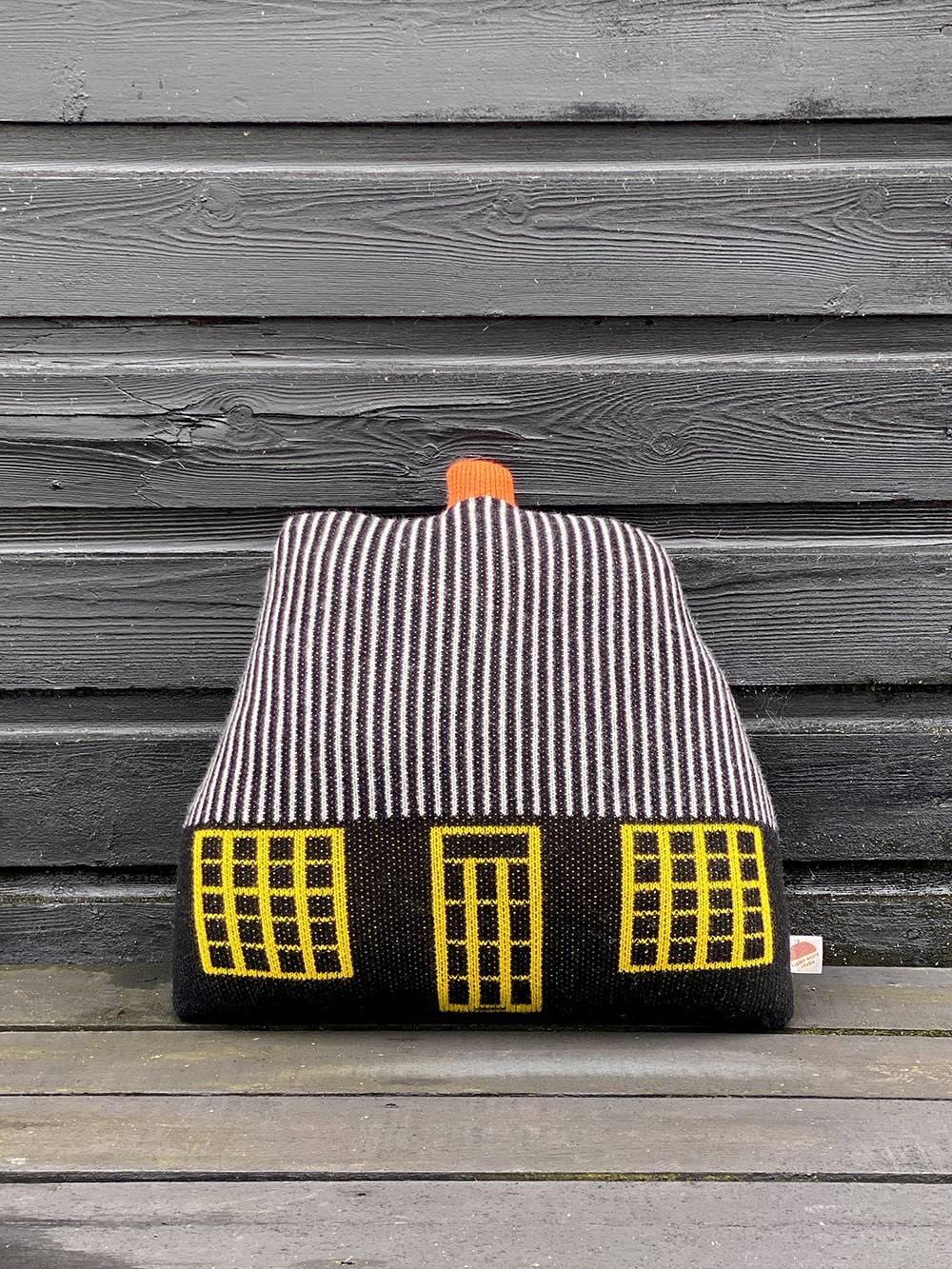 Cottage Cushion - Black