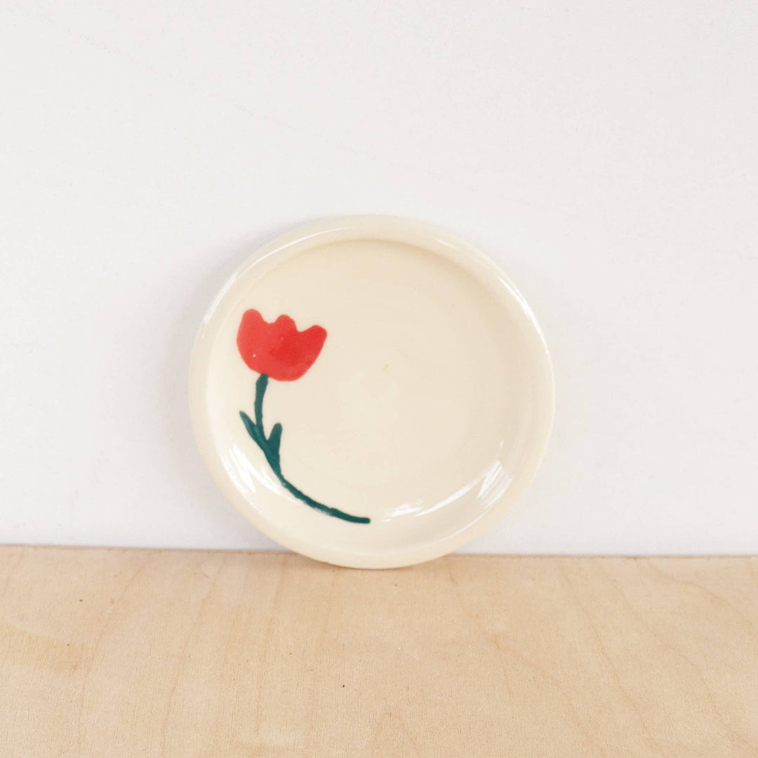 Ceramic Tulip Ring Dish