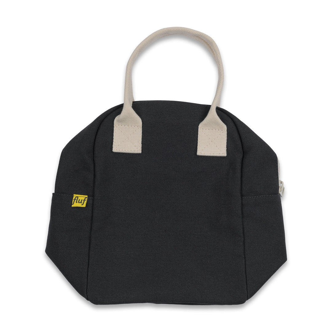 Zipper Lunch Bag - Carbon / Natural