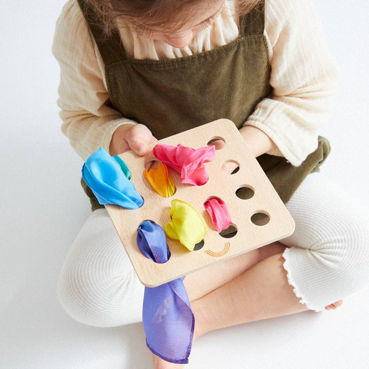 Mini Weaving Board w/ Silk