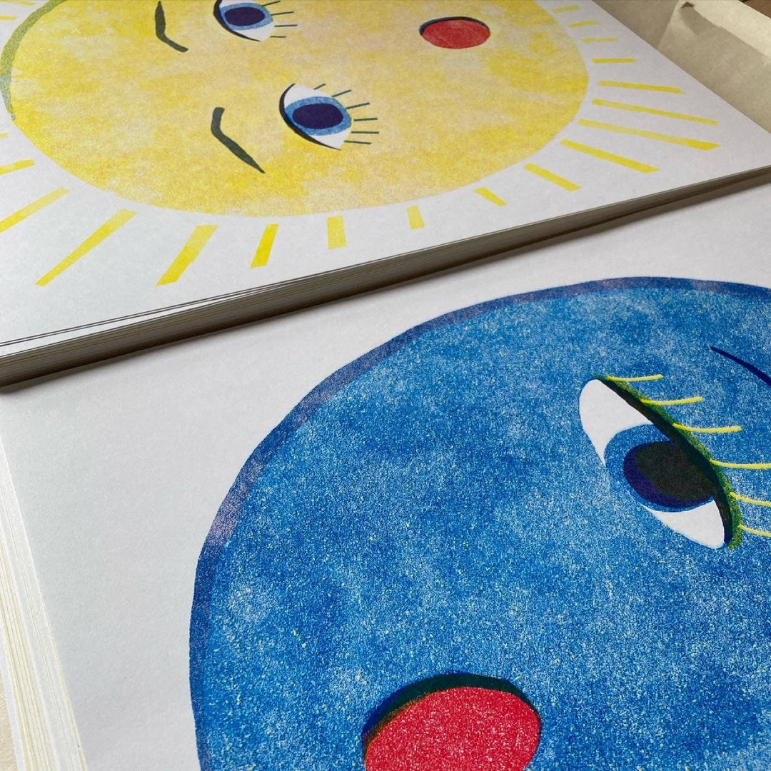 Soleil | Sun Riso Print