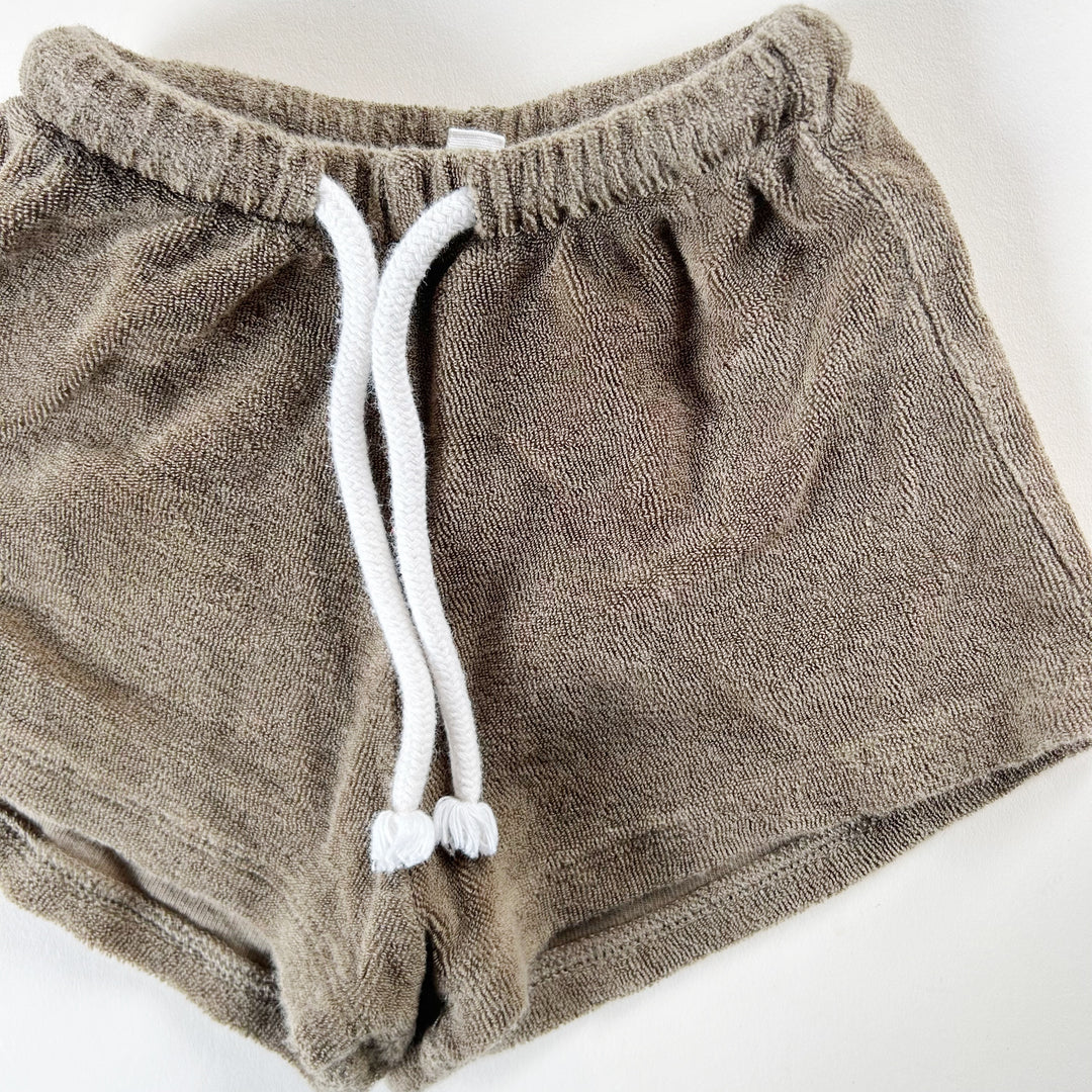 Organic Zoo Terry Shorts Sz 12 mo