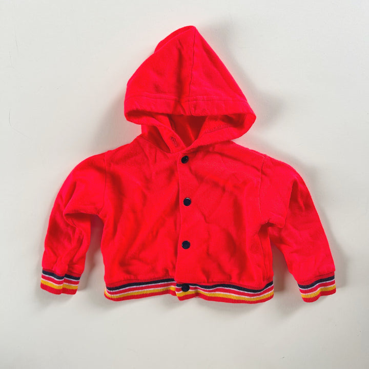 Vintage Snap Hoodie Sz ~12 mo