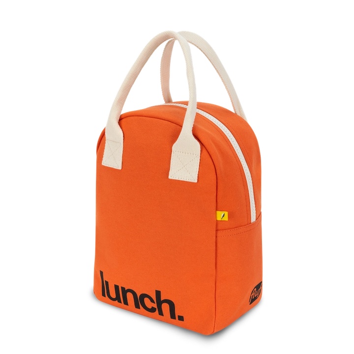 Zipper Lunch Bag - Poppy 'Lunch'