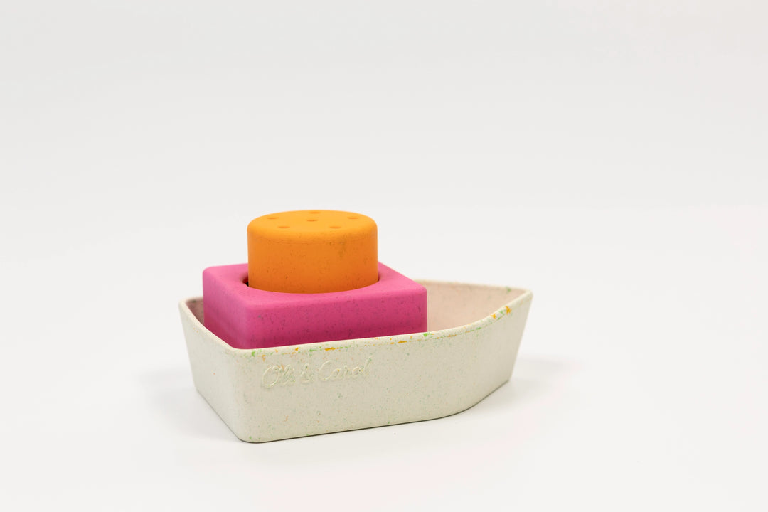 Upcycled Boat Bath Toy