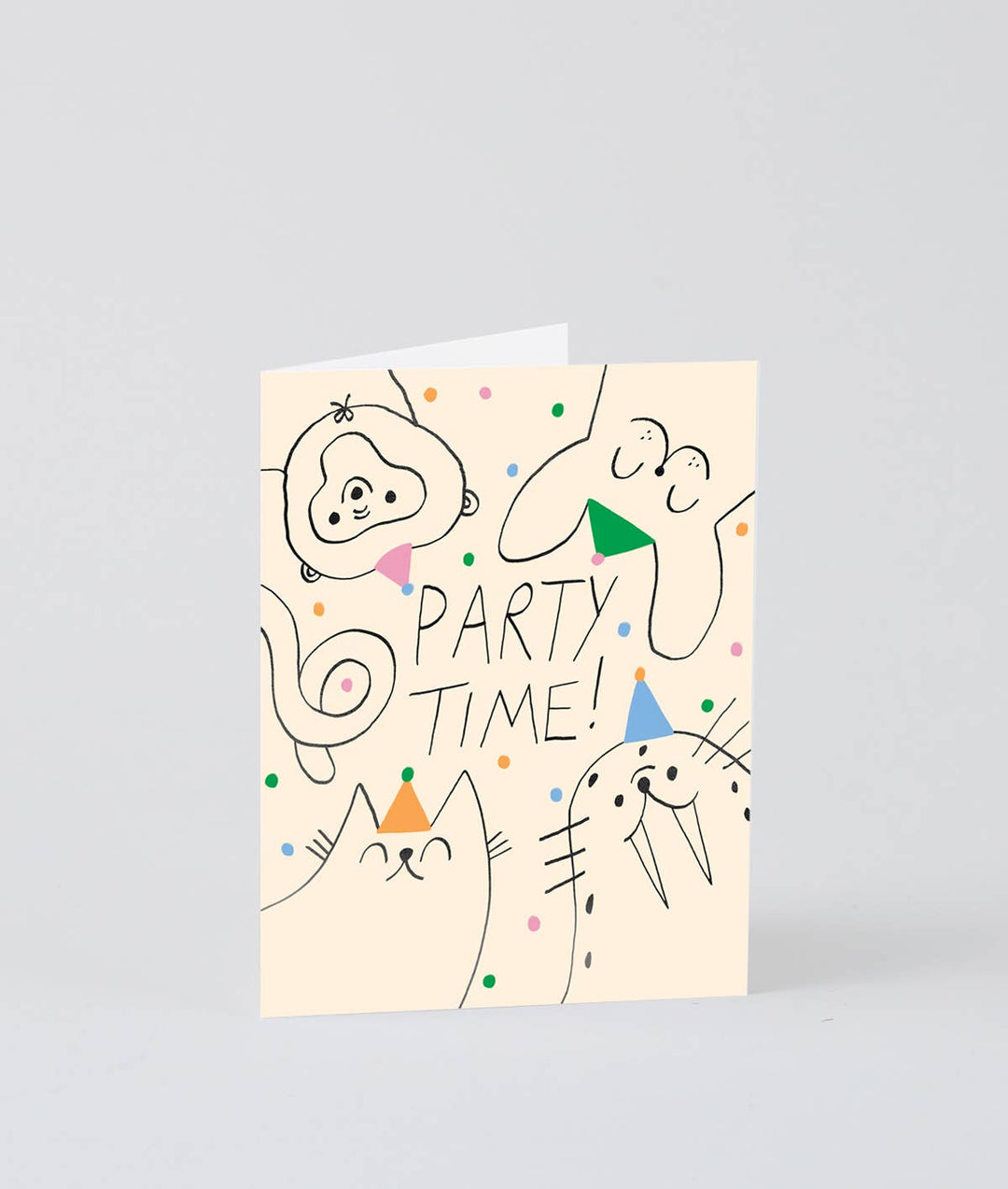 Party Animals Birthday Greetings Card