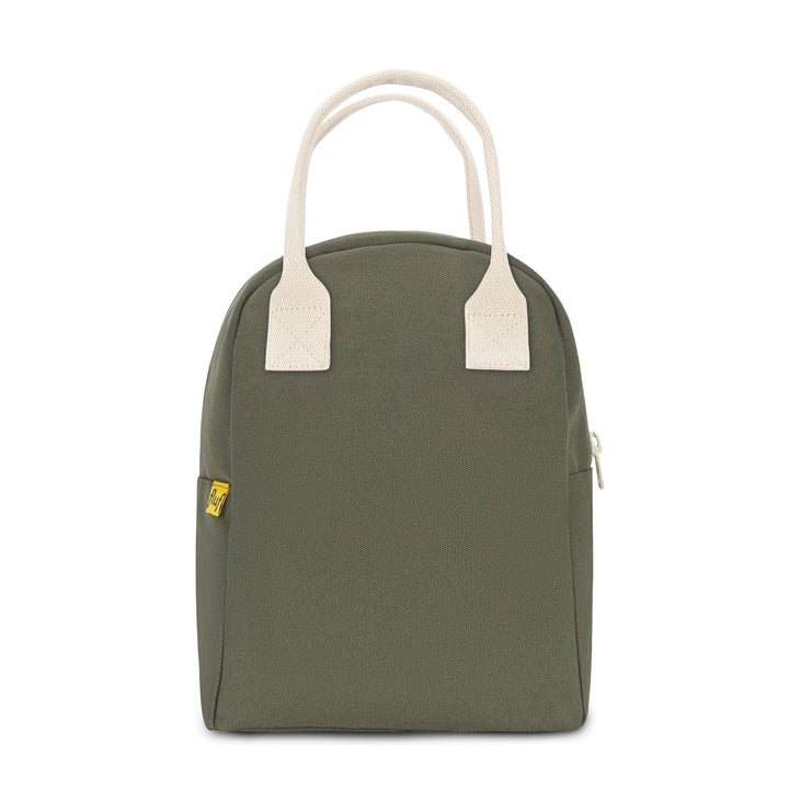 Zipper Lunch Bag -  Dark Olive