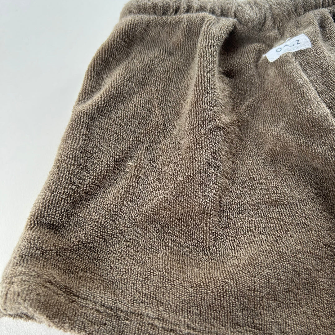 Organic Zoo Terry Shorts Sz 12 mo