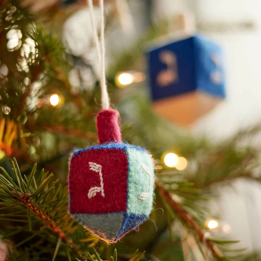 Spinning Dreidel Ornament