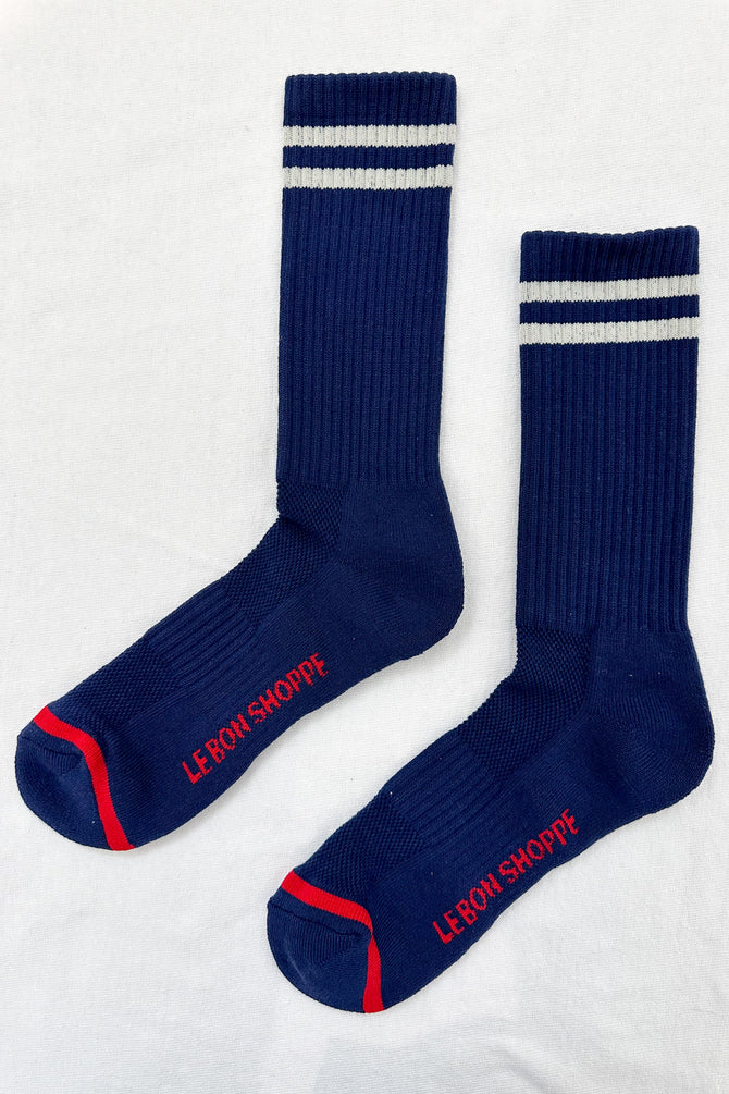 Boyfriend Socks- Extended Sizes