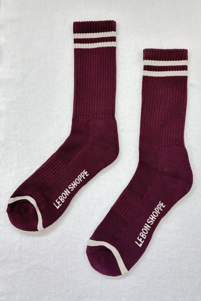 Boyfriend Socks- Extended Sizes