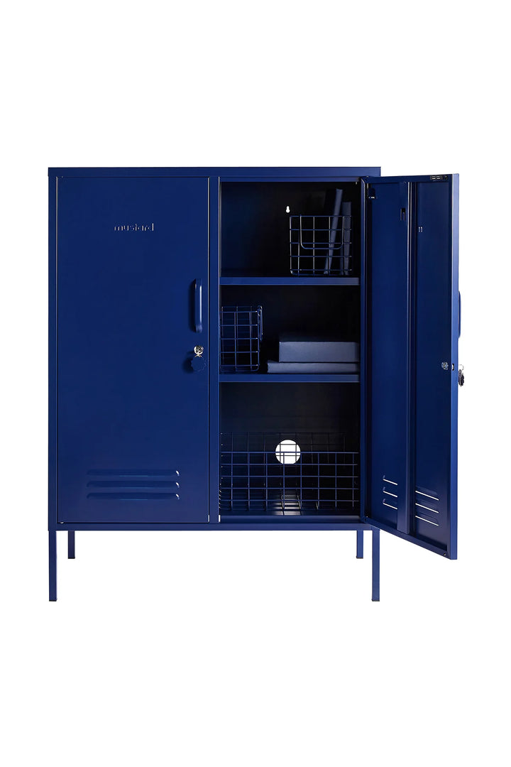 The Midi Locker - Navy