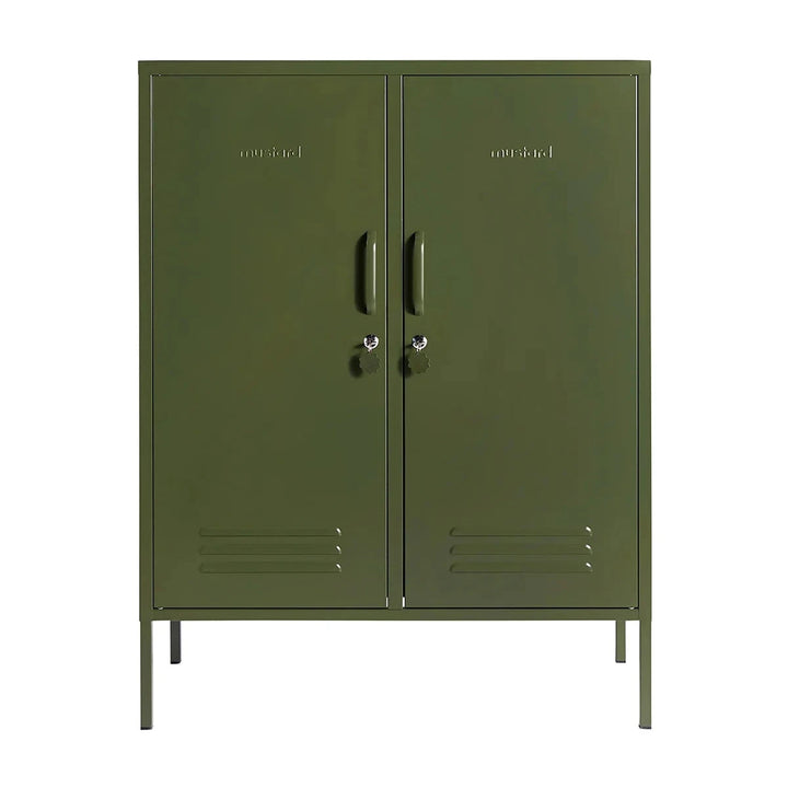 The Midi Locker - Olive