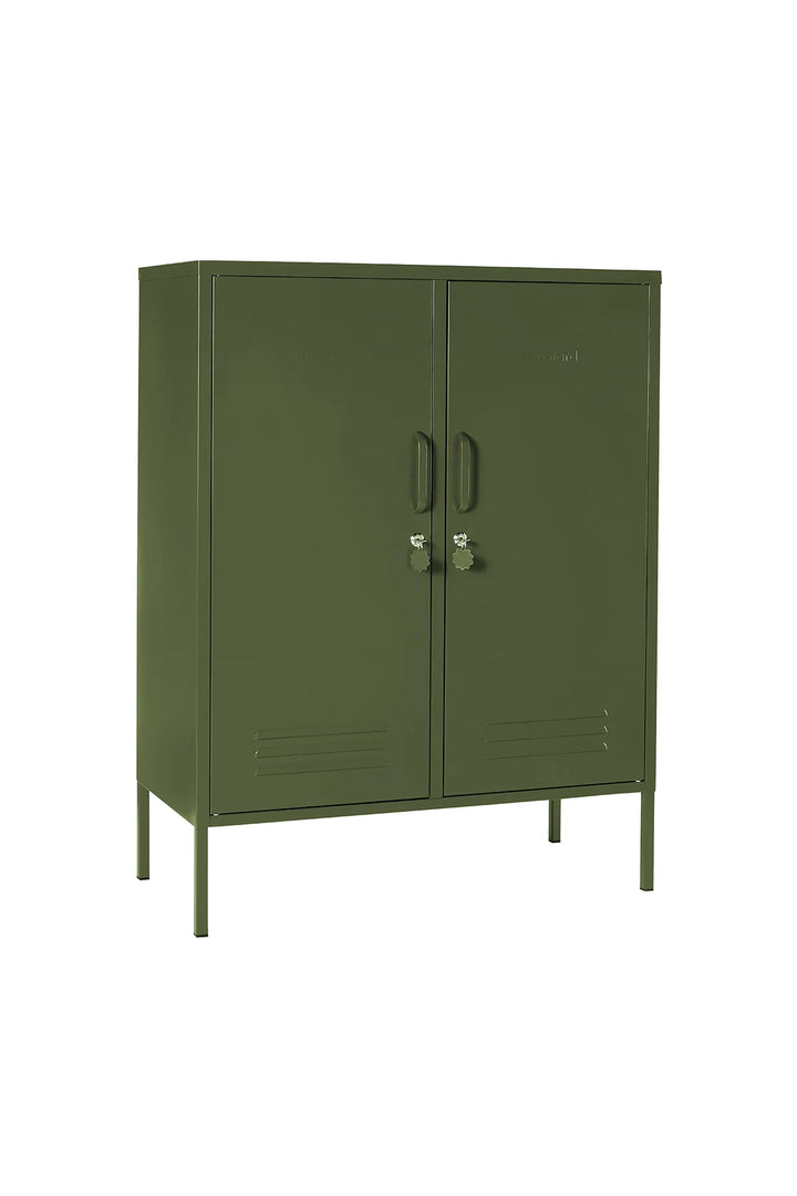 The Midi Locker - Olive