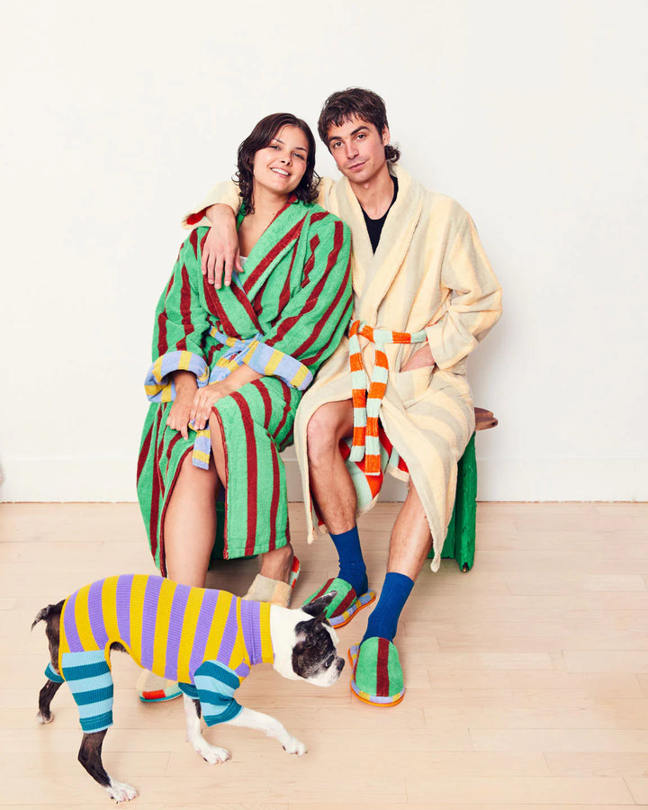 Nicolas Stripe Bathrobe