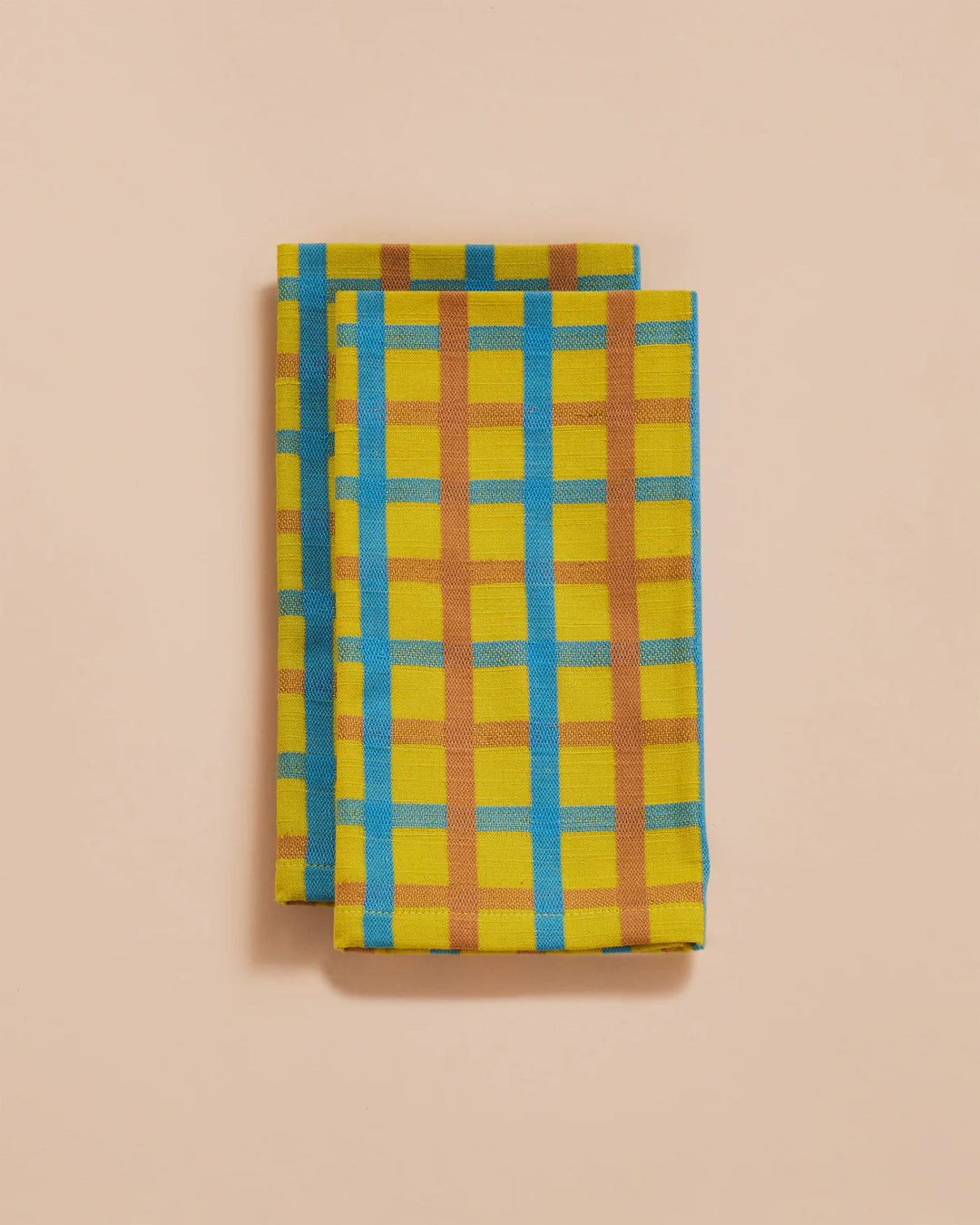 Woven Plaid Napkins