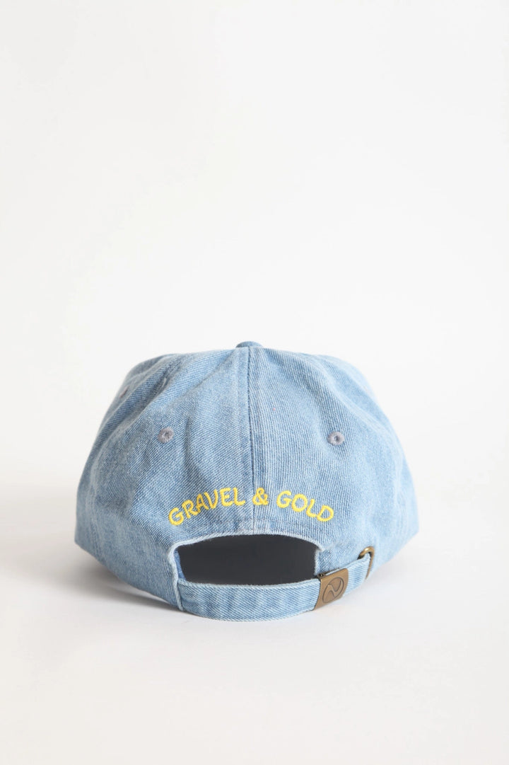 Denim Poppy Cap