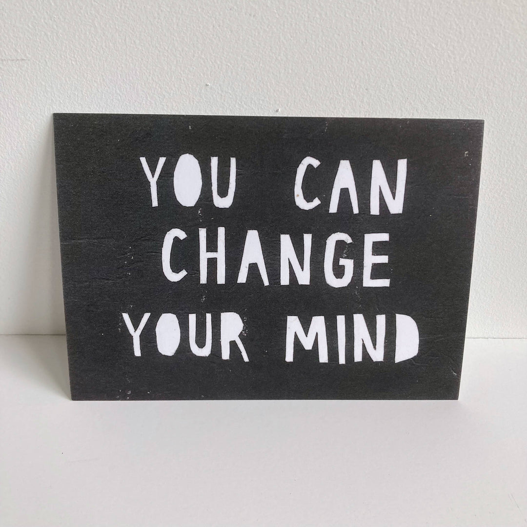 Change Your Mind Postcard