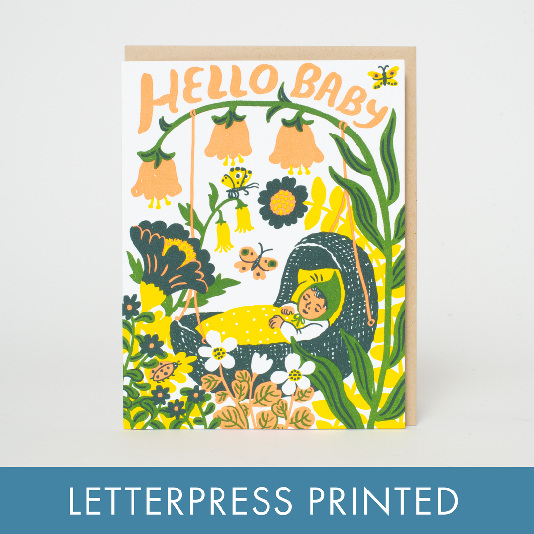 Hello Baby Greeting Card