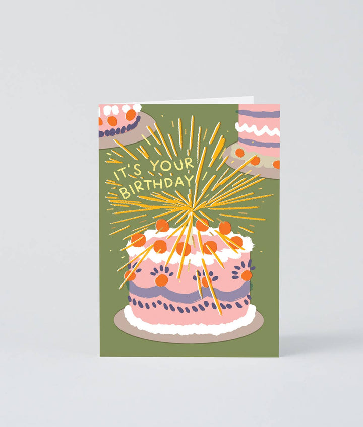 It's Your Birthday Foiled Greetings Card