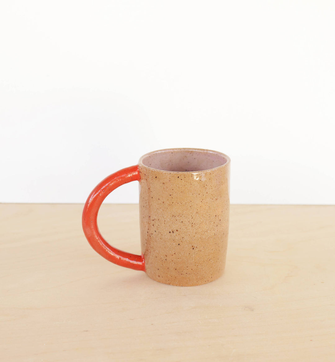 Handmade Ceramic Colorblock Mug - 10 oz