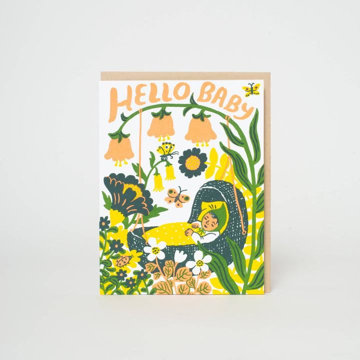 Hello Baby Greeting Card