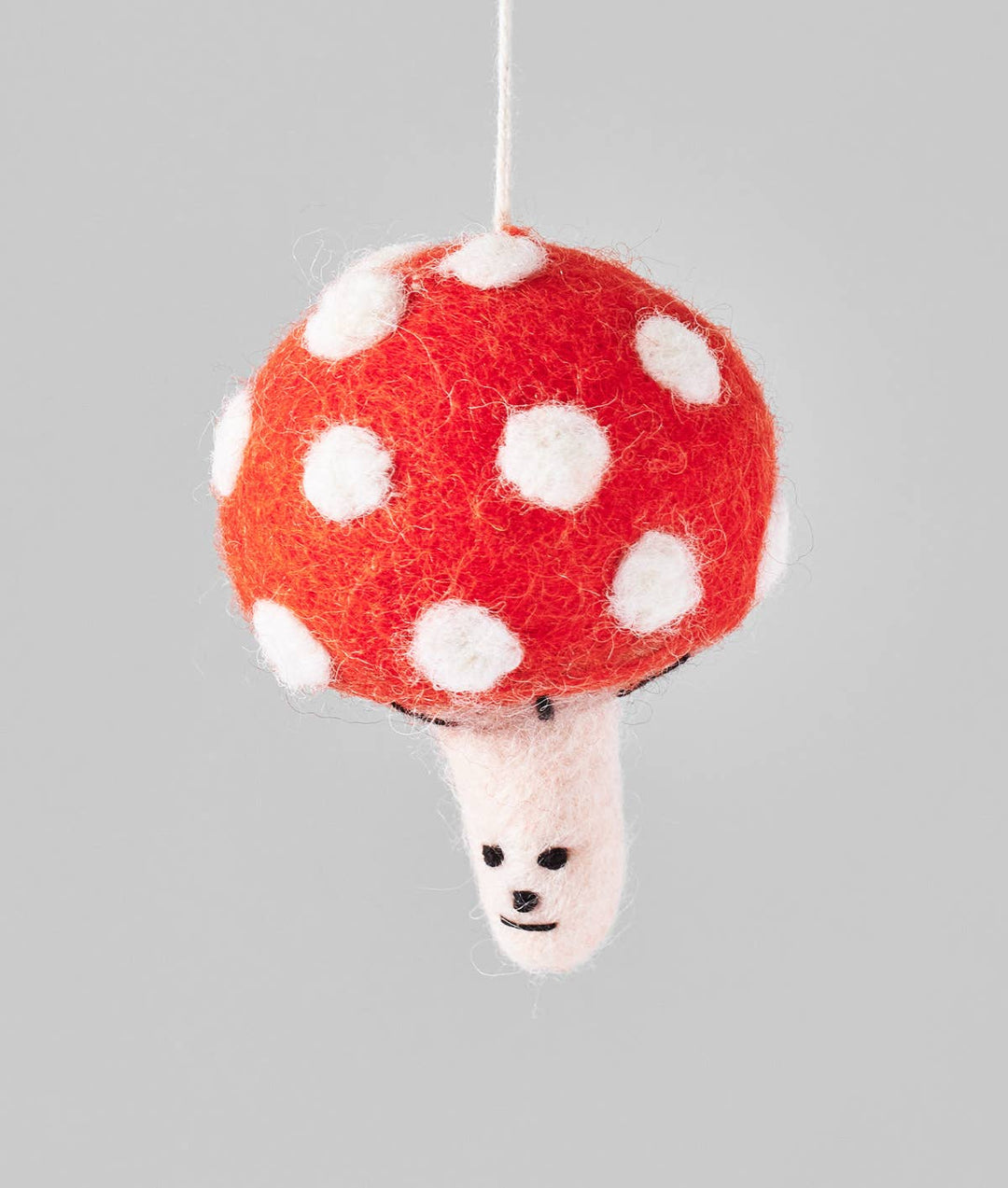 Mushroom Hanging Felt Ornament