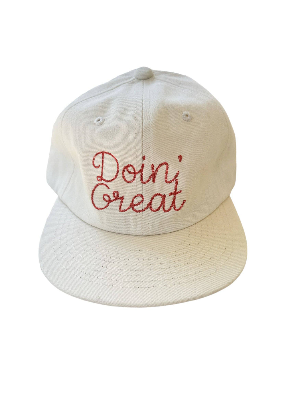 Doin' Great Embroidered Hat