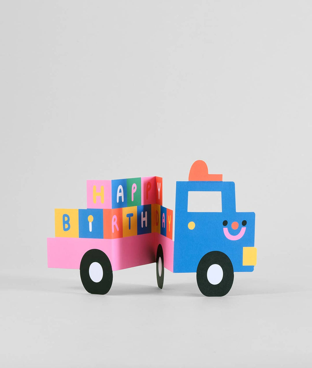 Birthday Truck Fold Out Card