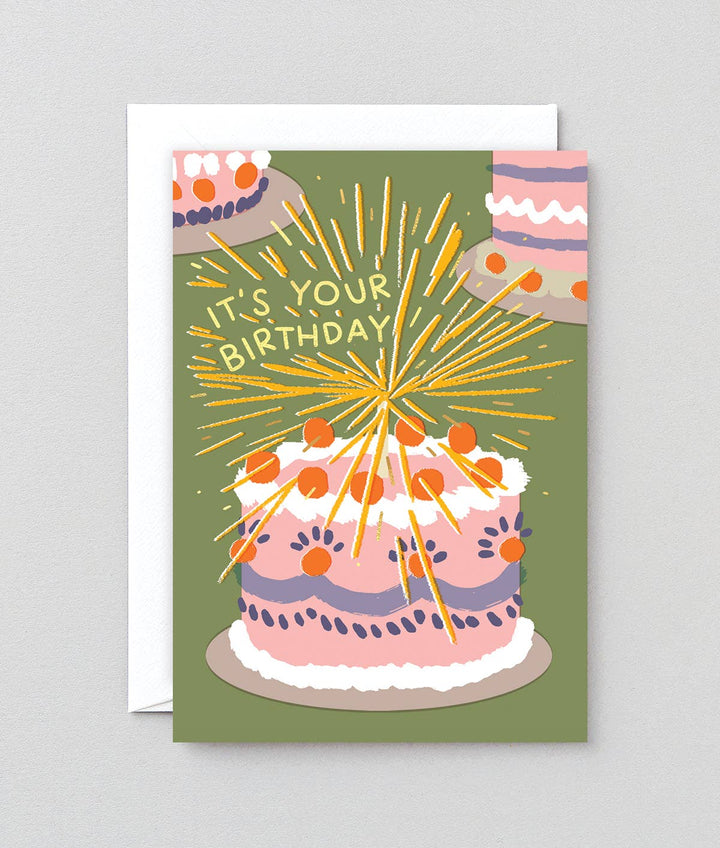 It's Your Birthday Foiled Greetings Card