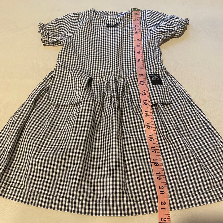 Chicco Checked Dress Sz 24 mo